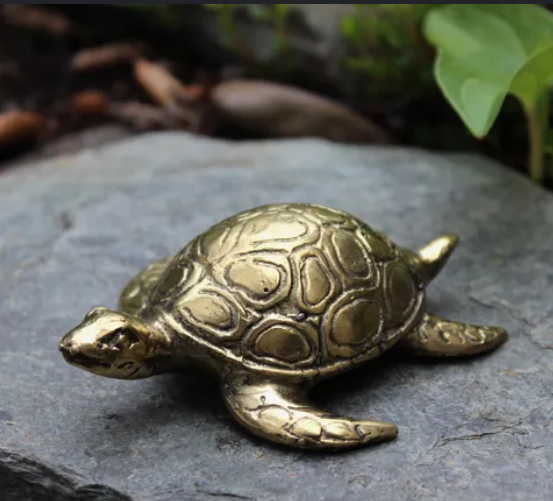 Brass turtle